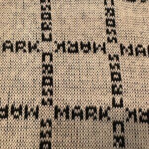 🤍 Vintage Mark Cross Knit Logo Dust Bag / Purse Cover 🤍